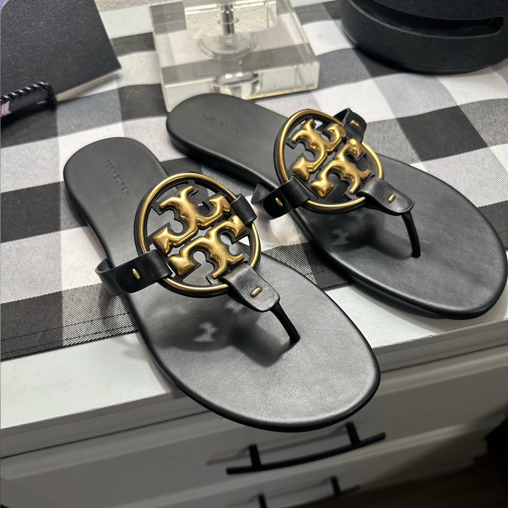 COPY - Tory Burch miller sandal, too big for my feet so I’m reposting for sale.
